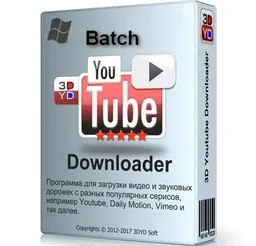 3D Youtube Downloader - Batch 2.18 RePack (& Portable) by elchupacabra