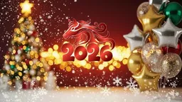 Обои для рабочего стола - С Новым 2026 годом! [3840x2160] (25шт.)