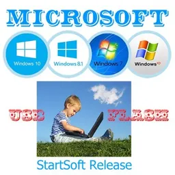 Microsoft Windows Release By StartSoft 30-2017 (2017) Русский
